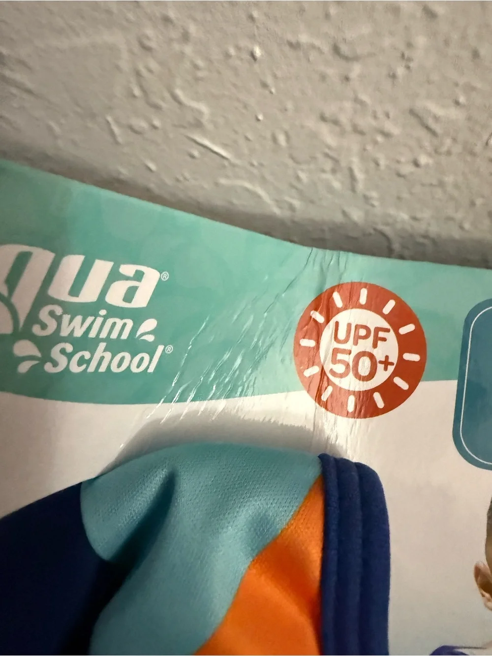 Teal & Navy Kids Swim Vest
